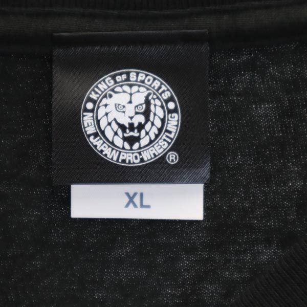 新日本プロレスリング レスリングどんたく 2022大会記念 半袖 Tシャツ XL ブラック系 New Japan Pro-Wrestling メンズ