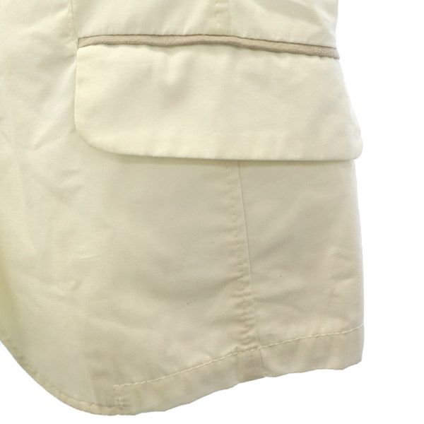 Mabrun マブルン イタリア製 テーラードジャケット 42 ホワイト レディース