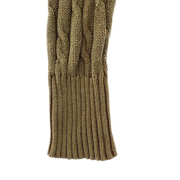 Ron Herman ロンハーマン コンチョボタン 長袖 コットンニット カーディガン XS ブラウン レディース