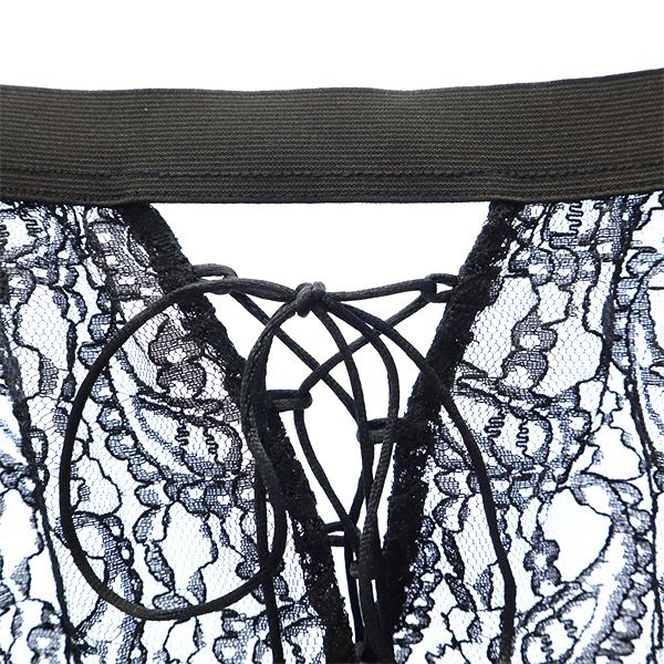 未使用 SNIDEL スナイデル ティアードレース ドッキング ショートパンツ F ブラック SWFP192114 レディース