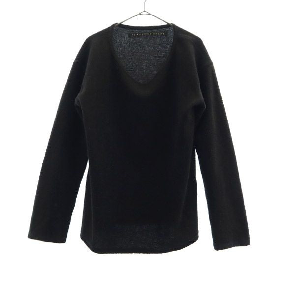 my beautiful land let マイビューティフルランドレット 日本製 長袖 セーター 1 ブラック ニット メンズ