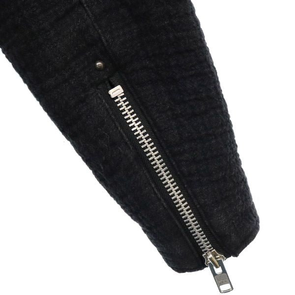 PORTER CLASSIC ポータークラシック 日本製 ライダースジャケット XS ブラック PC Kendo×PC Sashiko メンズ