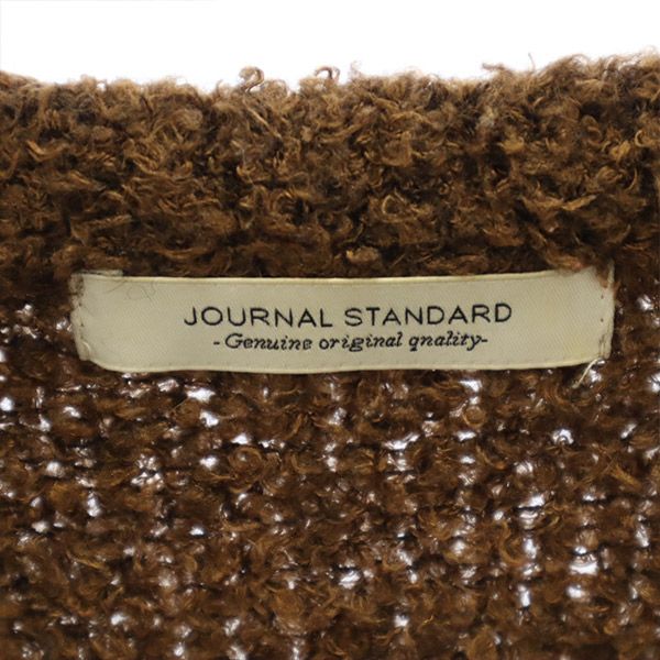 ジャーナルスタンダード 長袖 セーター M ブラウン JOURNAL STANDARD ニット レディース