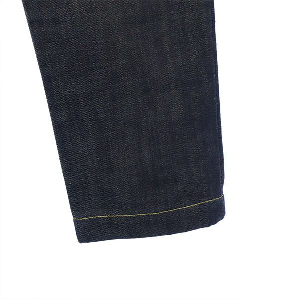 未使用 WORLD OUT SIDE ワールドアウトサイド デザイン デニムパンツ 38 ネイビー ジーパン メンズ