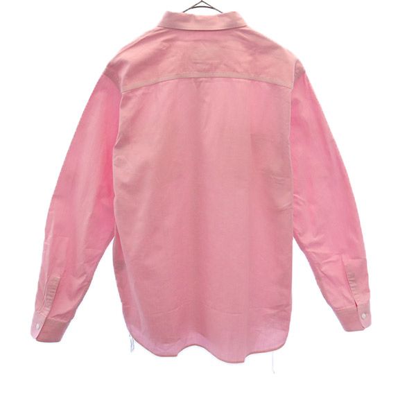 kinetics キネティックス 長袖 ミリタリーシャツ ピンク メンズ