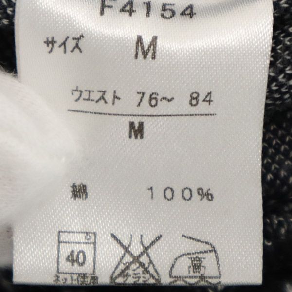 FRED PERRY フレッドペリー ドット クオーター パンツ M ブラック クロップド レディース