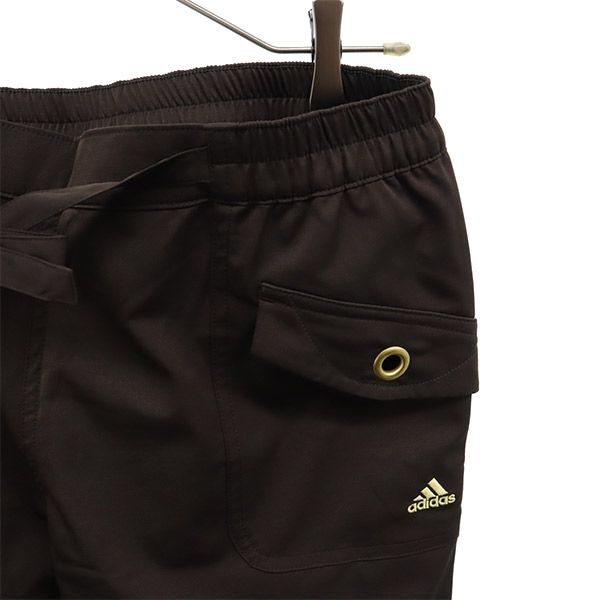 アディダス トレーニング アクティブ ストレッチウーブン パンツ OT ブラウン adidas レディース