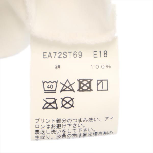 アニエスベー 日本製 プリント 半袖 Tシャツ T1 ホワイト系 agnes b. レディース