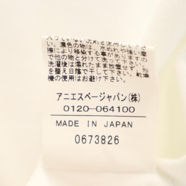 アニエスベー 日本製 プリント 半袖 Tシャツ T1 ホワイト系 agnes b. レディース