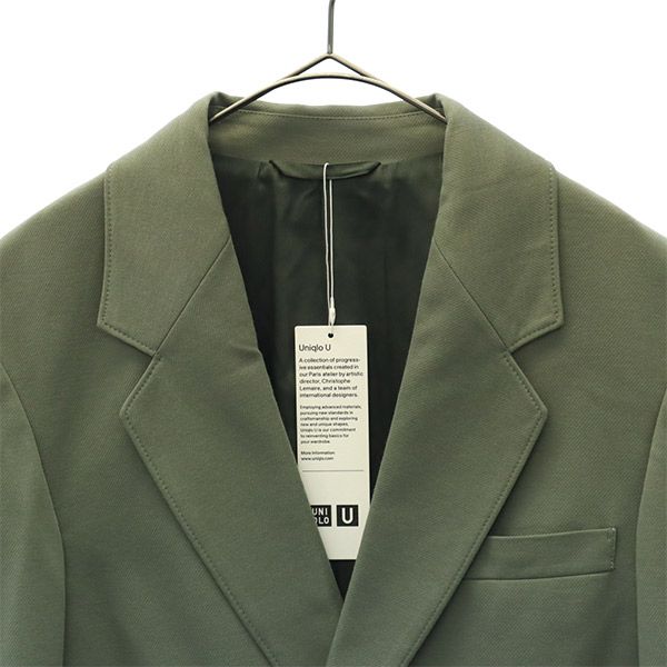 未使用 ユニクロユー テーラードジャケット XS グレー UNIQLO U レディース