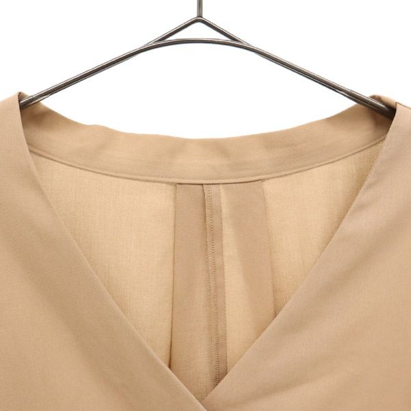 ステュディオスシティ 日本製 長袖 ブラウス F ベージュ STUDIOUS CITY シャツ レディース