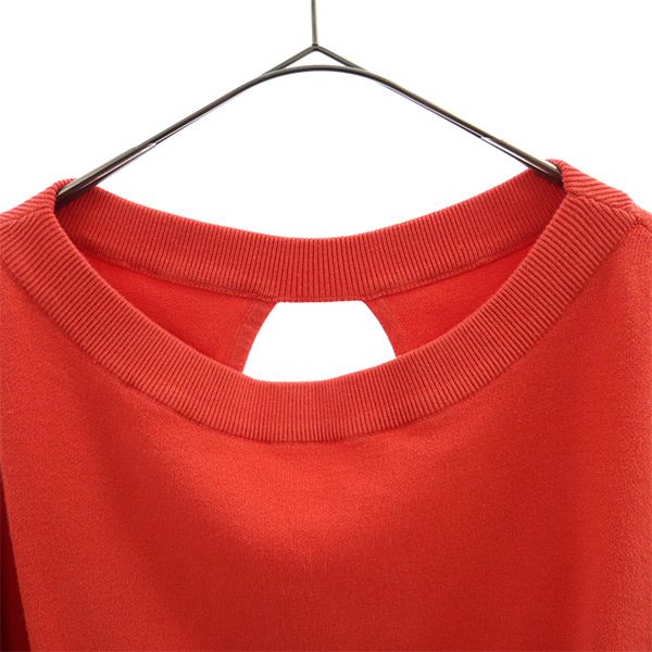 未使用 Diagram ダイアグラム 長袖 ニット 36 レッド セーター レディース