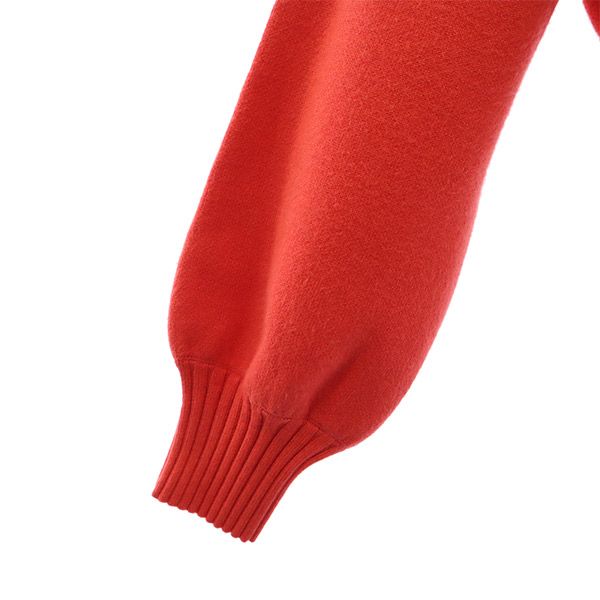 未使用 Diagram ダイアグラム 長袖 ニット 36 レッド セーター レディース