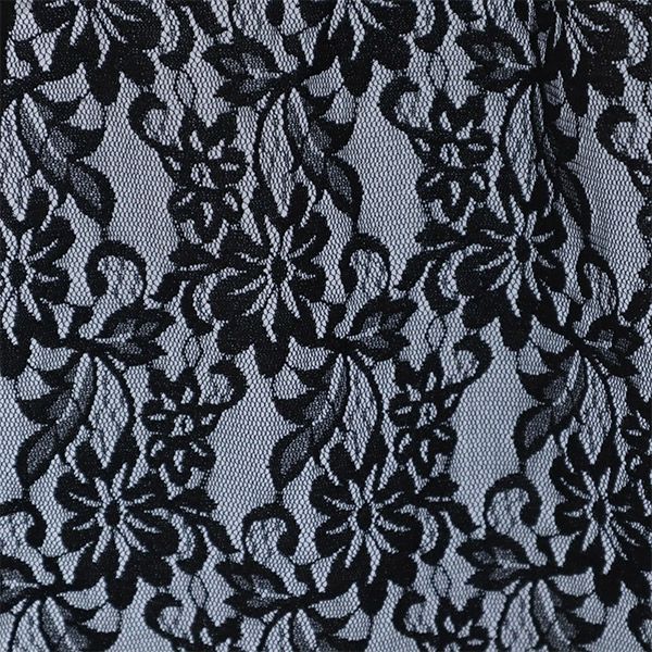 未使用 AMERI UNDRESSED アメリ レース ロングスカート F ブラック レディース