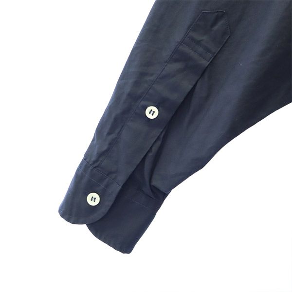 MORRIS & SONS モリスアンドサンズ 日本製 長袖 シャツワンピース 0 ネイビー レディース