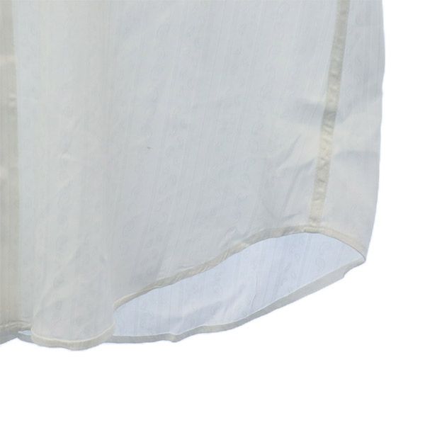 ETRO エトロ イタリア製 総柄 長袖 シャツ 39 ホワイト メンズ