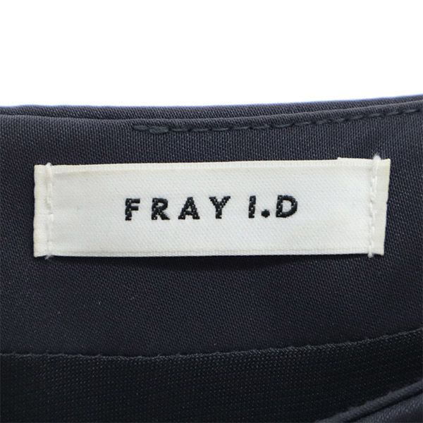 FRAY I.D フレイアイディー 長袖 ワンピース 1 グレー系 膝丈 レディース