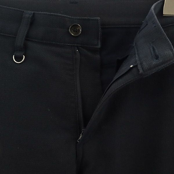 シップス 日本製 ストレッチパンツ S ネイビー SHIPS メンズ