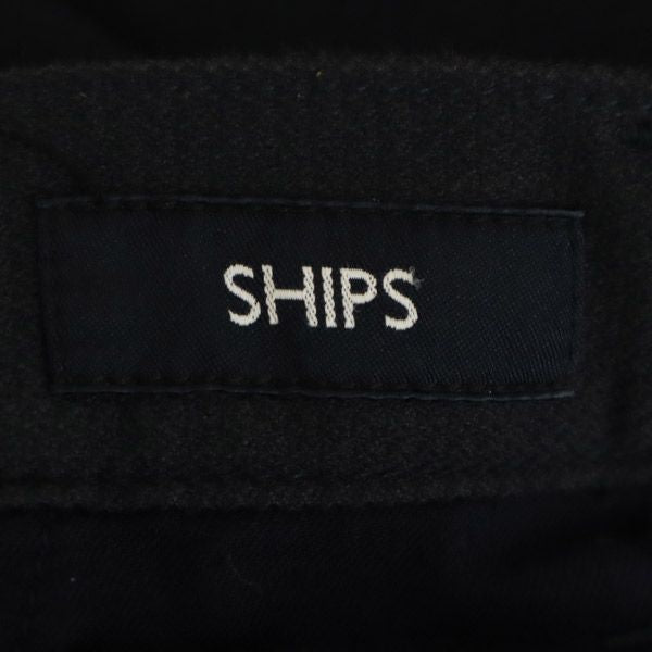 シップス 日本製 ストレッチパンツ S ネイビー SHIPS メンズ