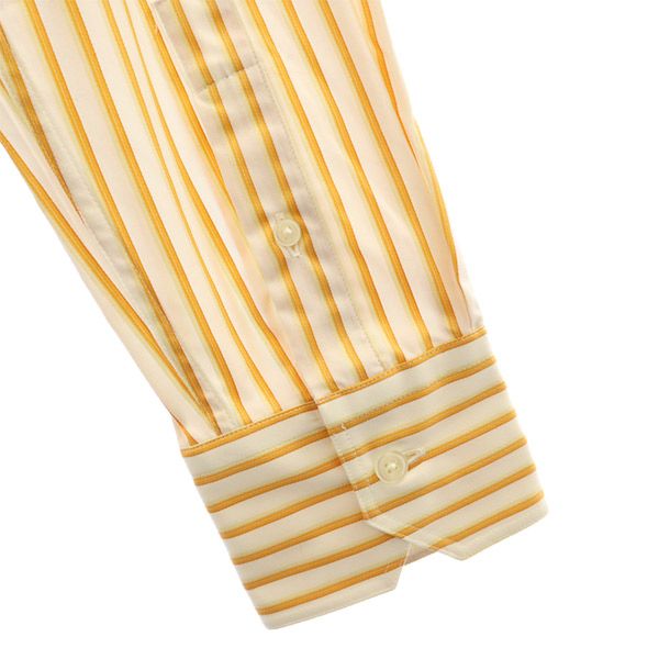 未使用 Calvin klein カルバンクライン ストライプ 長袖 シャツ M メンズ