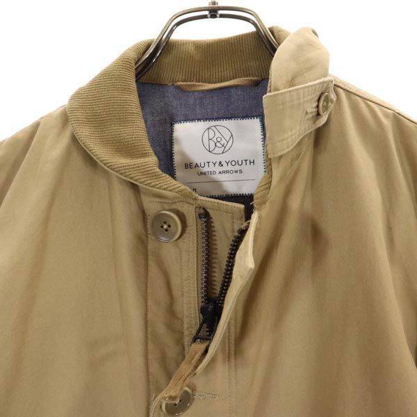 ビューティアンドユースユナイテッドアローズ コットンジャケット M ベージュ BEAUTY&YOUTH UNITED ARROWS メンズ