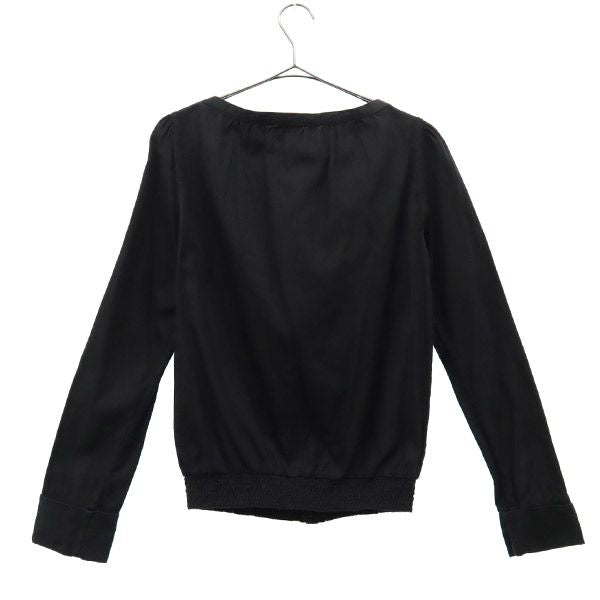 ツモリチサト 長袖 ブラウス シャツ 2 ブラック TSUMORI CHISATO レディース