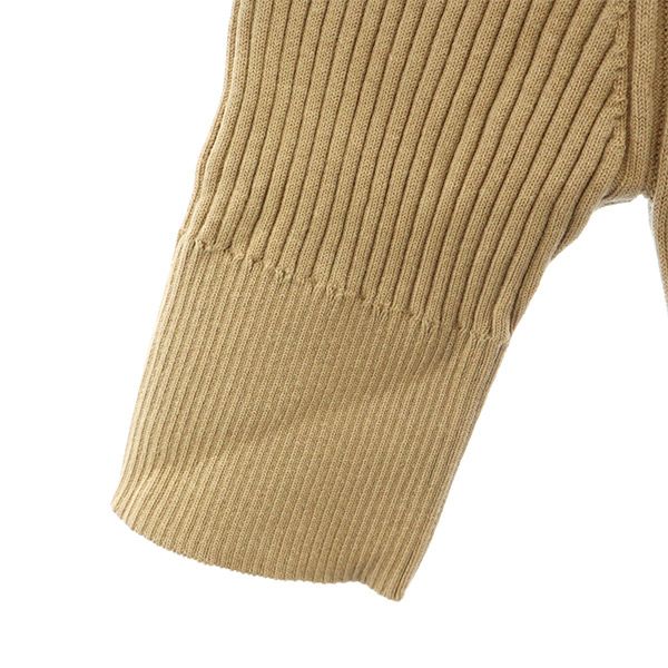 SNIDEL スナイデル 半袖 ワンピース 1 べージュ プリーツドッキングニットワンピース SWNO201055 レディース