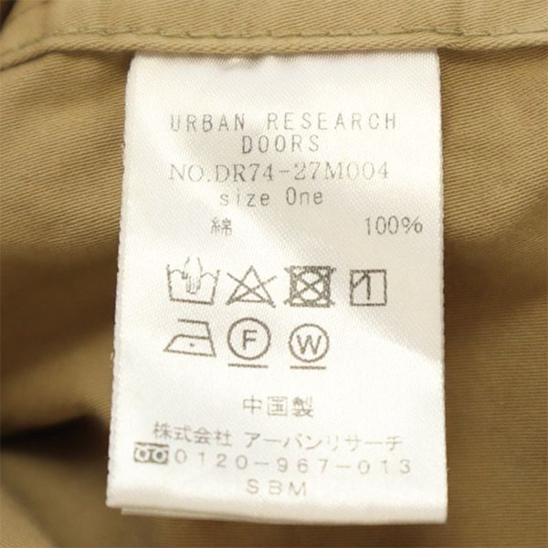 アーバンリサーチ ノーカラージャケット one ブラウン URBAN RESEARCH レディース