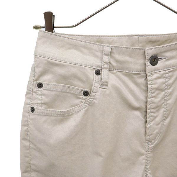 β ベータメン カラー パンツ 7 ホワイト レディース