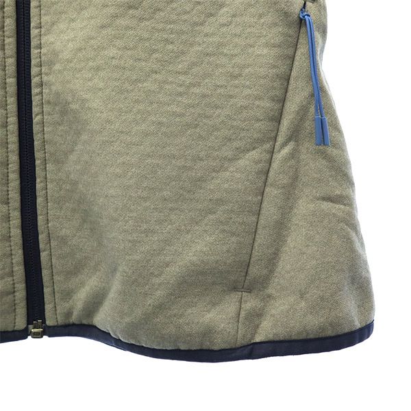 LACOSTE SPORT ラコステスポーツ 切替 ジップジャケット 36 グレー ロゴワッペン レディース