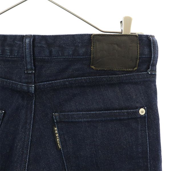 HOLLYWOOD RANCH MARKET ハリウッドランチマーケット スリムデニムパンツ W28 ネイビー ジーパン レディース