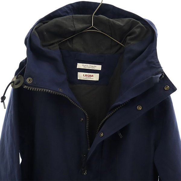 JOURNAL STANDARD ジャーナルスタンダード LASKA FABRIC マウンテンパーカー S ネイビー メンズ