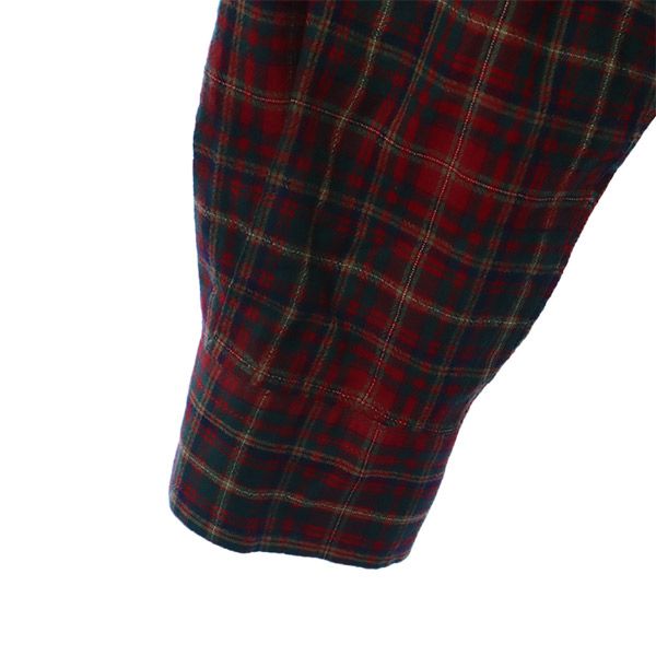 PENDLETON ペンドルトン チェック 長袖 ウール100％ ボタンダウンシャツ M メンズ