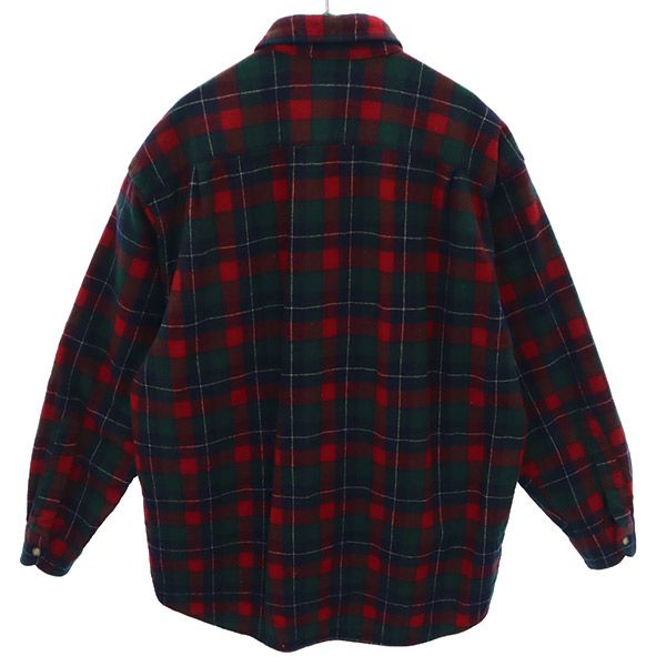PENDLETON ペンドルトン チェック 長袖 ウールシャツ L メンズ
