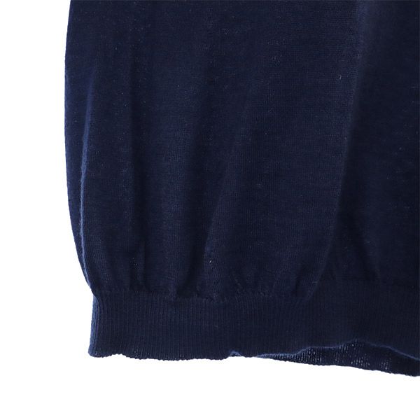 Drawer ドゥロワー 長袖 カシミヤブレンド ニット 1 ネイビー セーター レディース