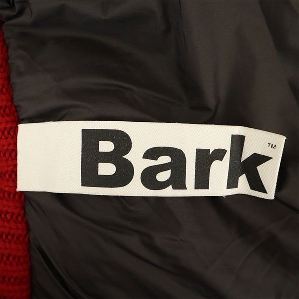 バーク ウールジャケット S レッド BARK メンズ