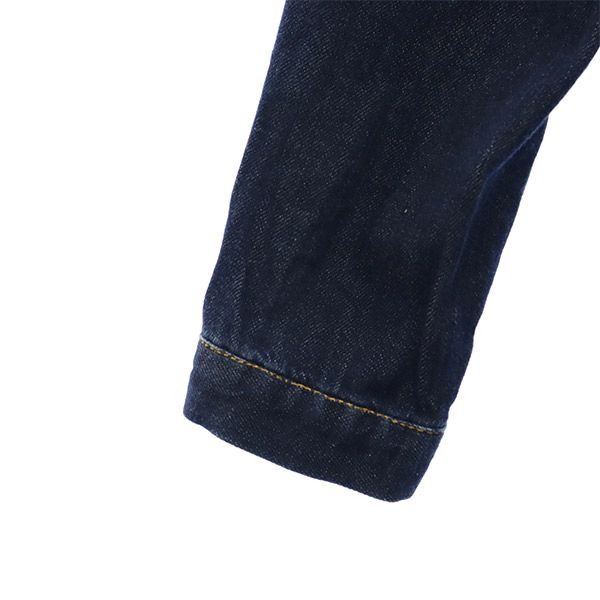 Lily Brown リリーブラウン 未使用 長袖 フリルデニム ワンピース F ネイビー LWFO181003 レディース