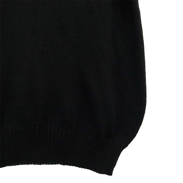 Citadel シタデル 英国製 長袖 Vネック セーター XLARGE ブラック ニット メンズ