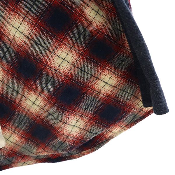 sage de cret サージュデクレ チェック柄 長袖 ネルシャツ XL メンズ