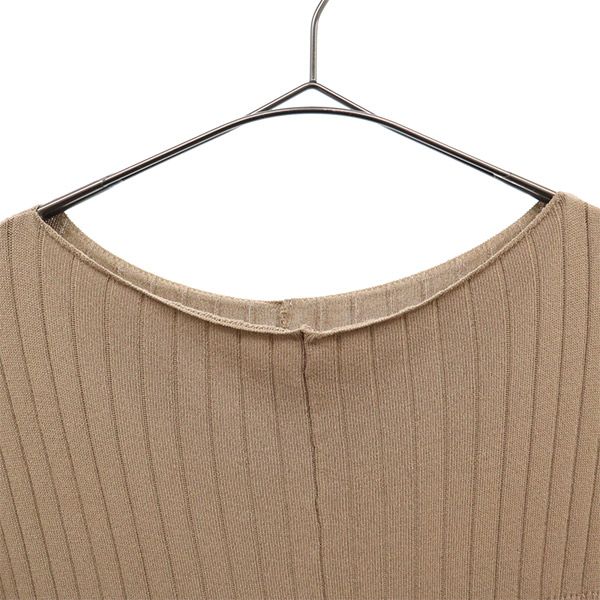 Mila Owen ミラオーウェン ノースリーブ ニット ワンピース 1 ブラウン 09WNO212020 レディース