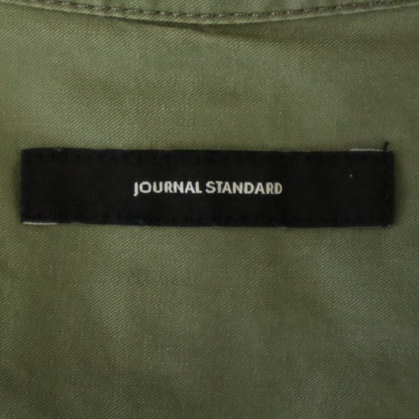 ジャーナルスタンダード 長袖 オーバーシルエット シャツ カーキ JOURNAL STANDARD レディース