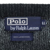 ポロラルフローレン ロゴ刺繍 長袖 セーター SP ネイビー POLO RALPH LAUREN ワンポイント コットンニット メンズ