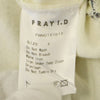 フレイアイディー レース 長袖 ミニワンピース F ホワイト FRAY I.D FWNO131017 レディース