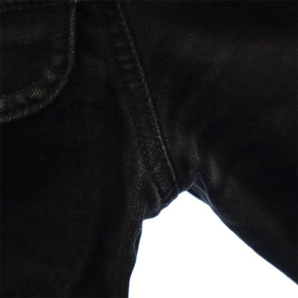 リー ナノユニバース コラボ デニムジャケット M ブラック Lee NANOUNIVERSE ジージャン レディース