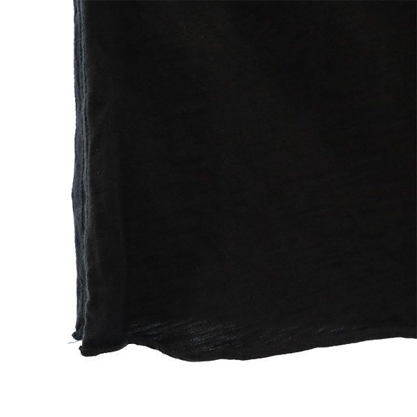 ディーゼル ロゴプレート 長袖 モックネック Tシャツ M ブラック DIESEL メンズ