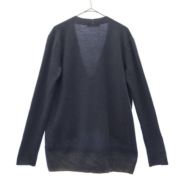 FABIANA FILIPPI ファビアナ フィリッピ イタリア製 長袖 ウールミックス カーディガン XS グレー レディース