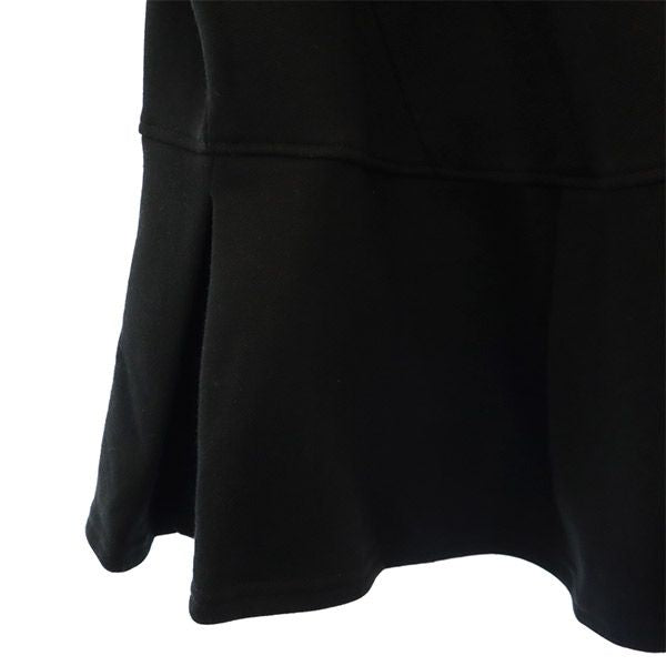 PUMA プーマ スナイデル コラボ ロゴ刺繍 長袖 ミニワンピース M ブラック系 SNIDEL レディース