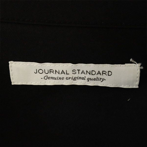 ジャーナルスタンダード 長袖 フルジップ ジャケット S ブラック JOURNAL STANDARD メンズ