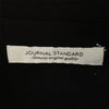 ジャーナルスタンダード 長袖 フルジップ ジャケット S ブラック JOURNAL STANDARD メンズ