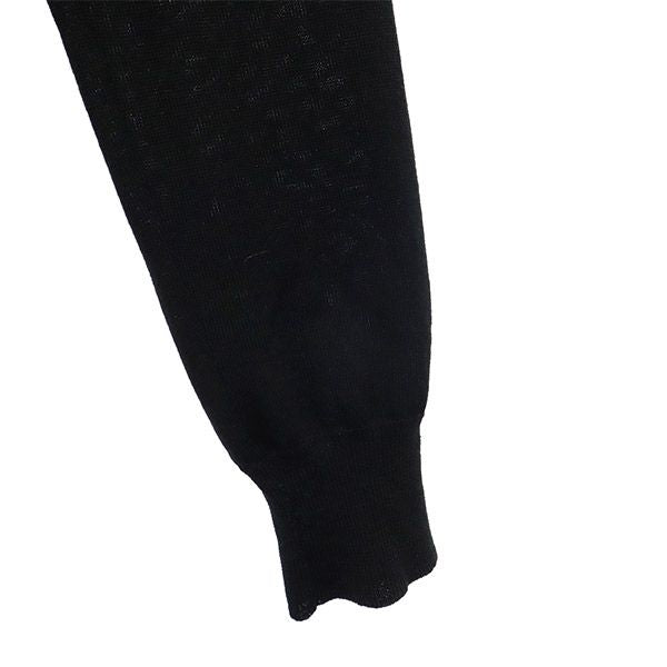 Black Label ブラックレーベル 長袖 ウール ニット カーディガン M ブラック ポールスミス レディース